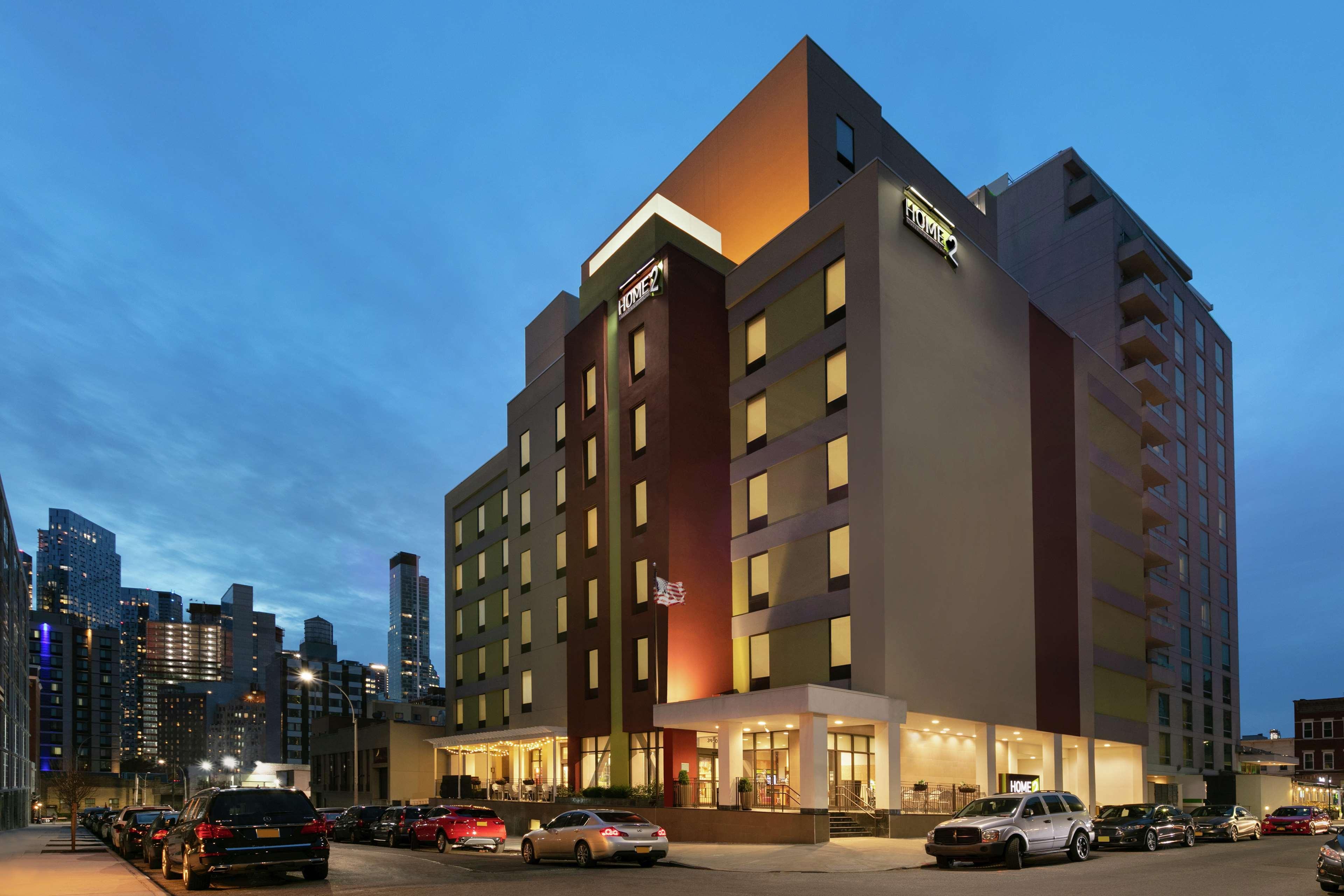 فندق نيو يوركفي  هوم2 سويتس لونغ آيلاند سيتي/ مانهاتن فيو المظهر الخارجي الصورة